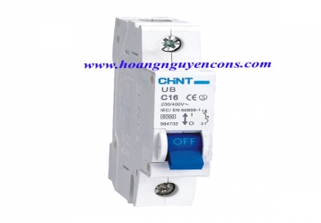 Cầu dao tép MCB 1P eB DZ47 Chint 4.5kA